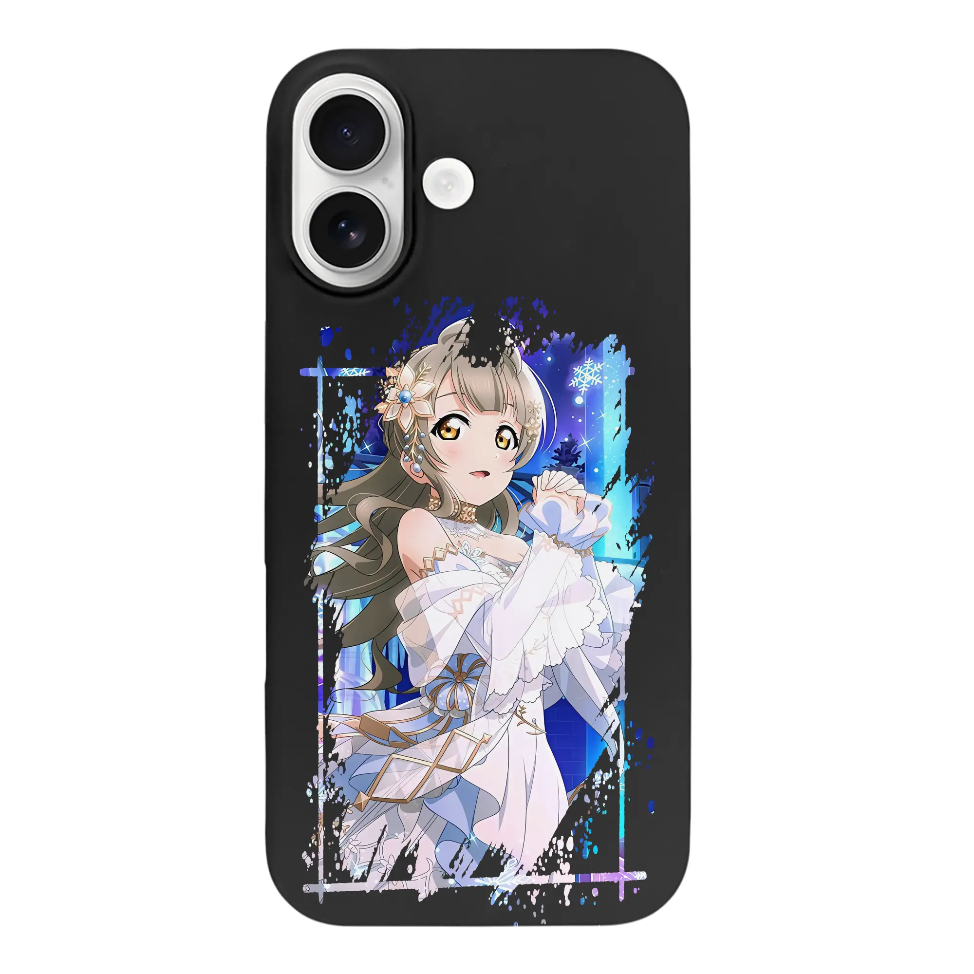 Love Live! グッズ,南ことり - iPhone 17 シリーズ シリコンケース 薄型 耐衝撃 指紋防止 ソフトタッチカバー 精密フィット 傷防止 保護ケース iPhone 17/17 Air/17 Pro/17 Pro Max 対応